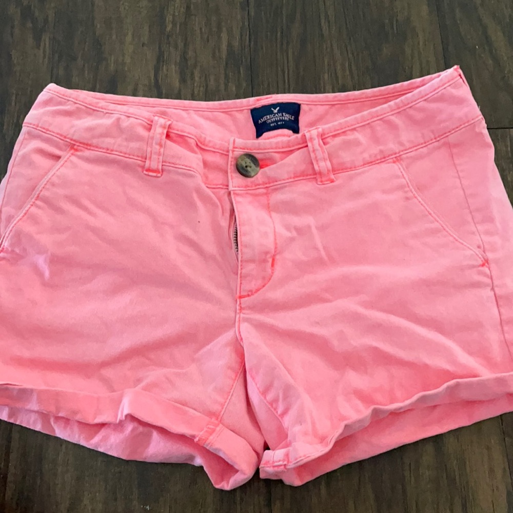 Bright pink American eagle outfitters shorts
